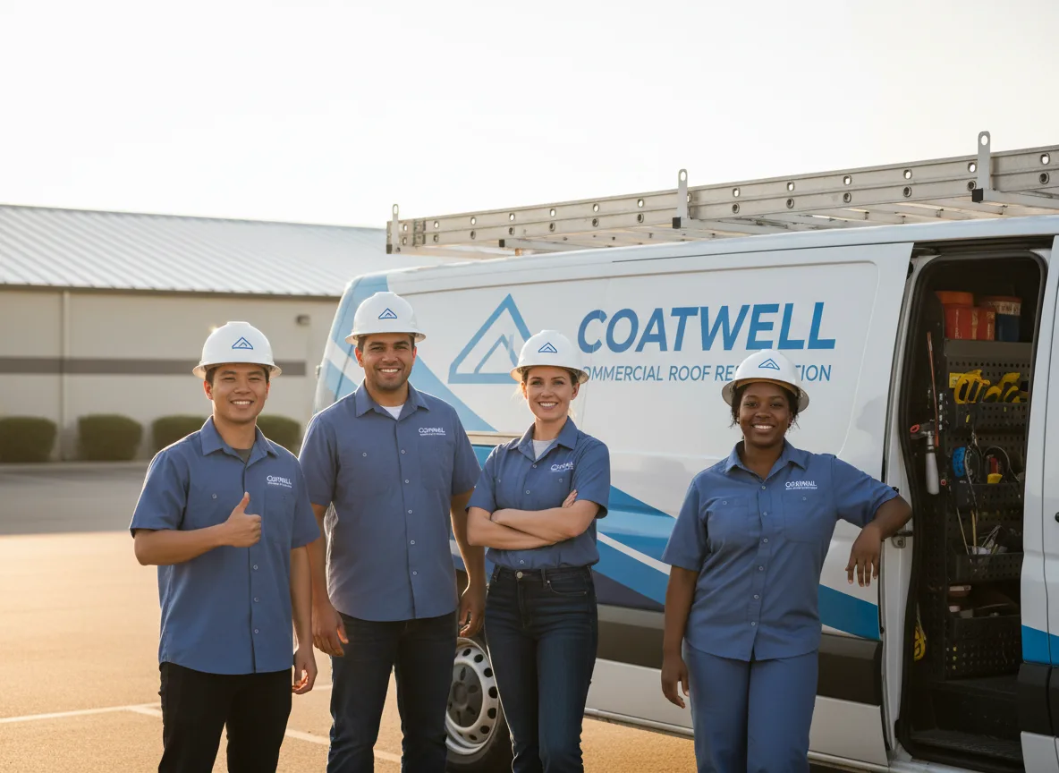 Commercial roof coating company in Paramount, CA